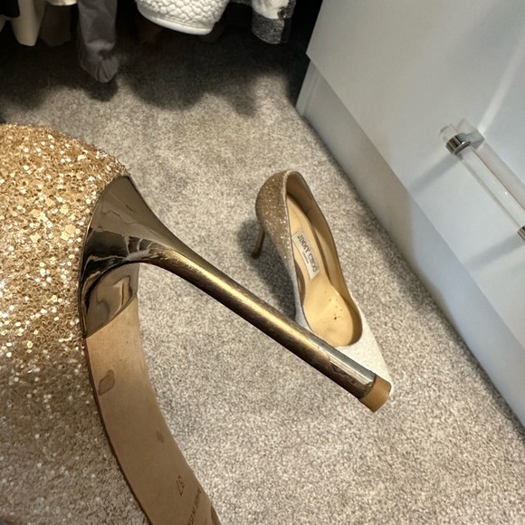 AUTHENTIC Jimmy Choo Romy 100 Glitter Pump - Picture 2 of 10